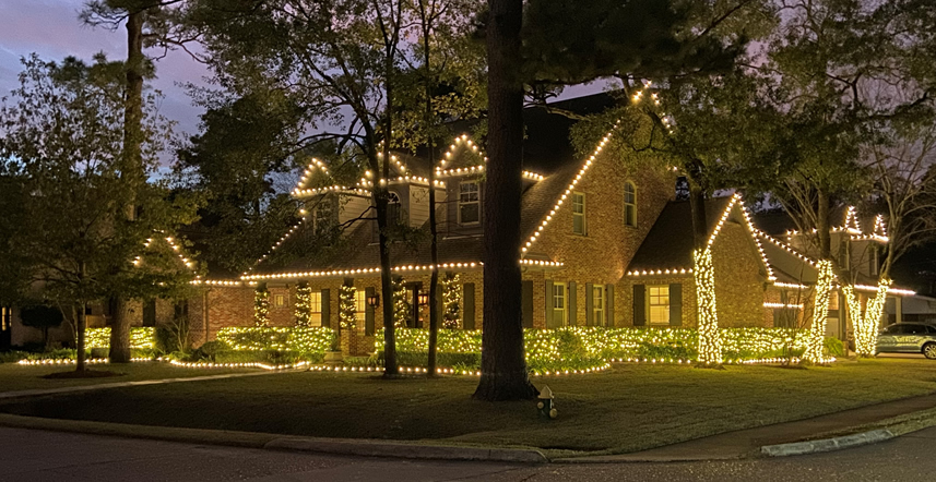 Christmas Light Install Houston