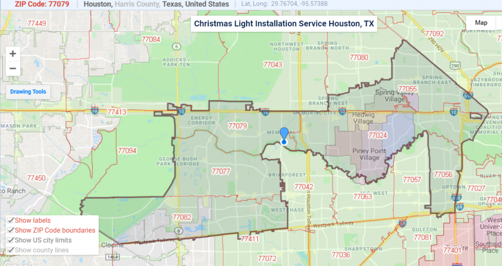 christmas-light-installation-houston-map Christmas Light Install Houston Map